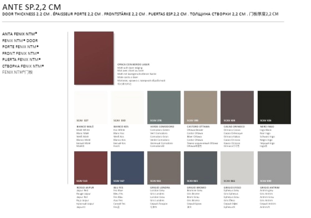 SCAVOLINI
REGOLA
Design Vuesse
