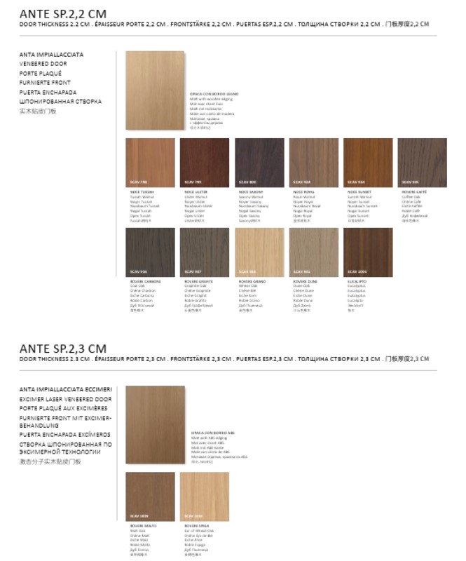 SCAVOLINI
REGOLA
Design Vuesse
