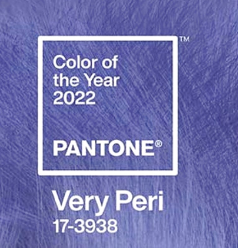 PANTONE 17-3938 Very Peri 
Colore dell'anno 2022